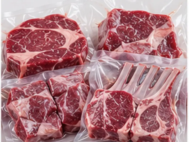 Illustrative product: Frozen halal beef & mutton
